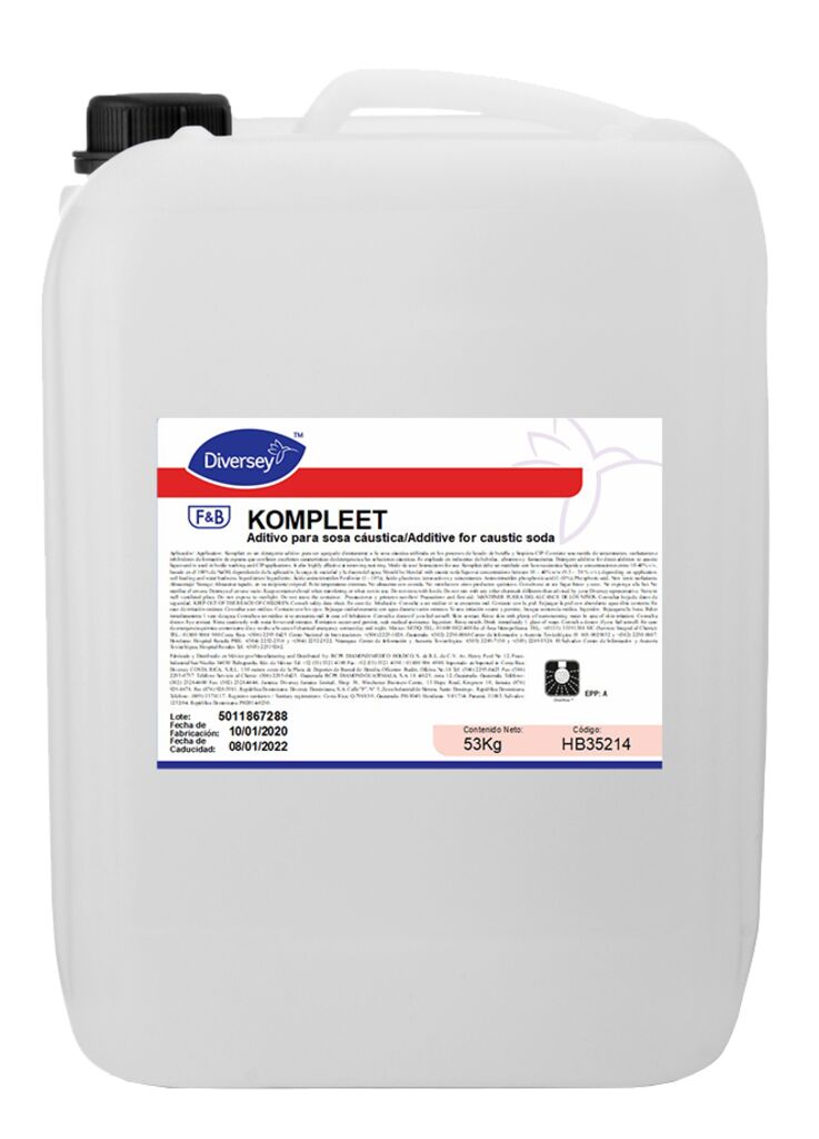 KOMPLEET 53kg - Aditivo para soluciones cáusticas y soluciones ácidas